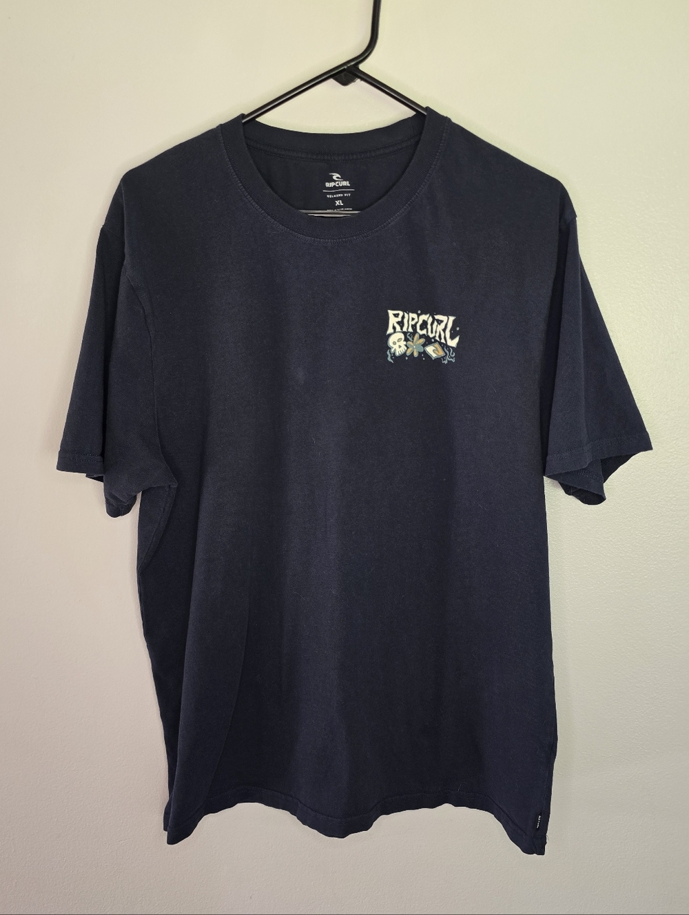 Rip Curl Navy Short Sleeve Logo Tee